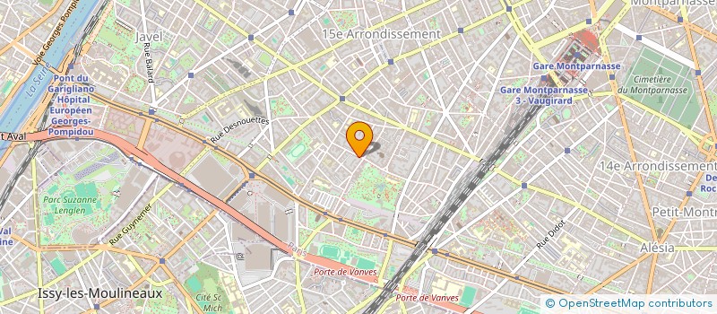 localisation de l'entreprise SAS MORILLONS  PARIS