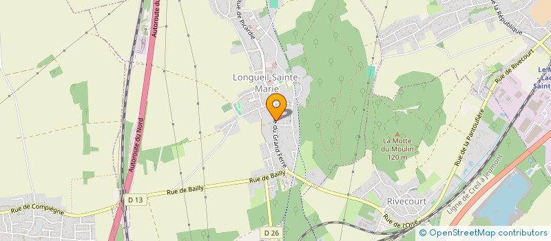 localisation de l'entreprise SAS MOROY  LONGUEIL-SAINTE-MARIE