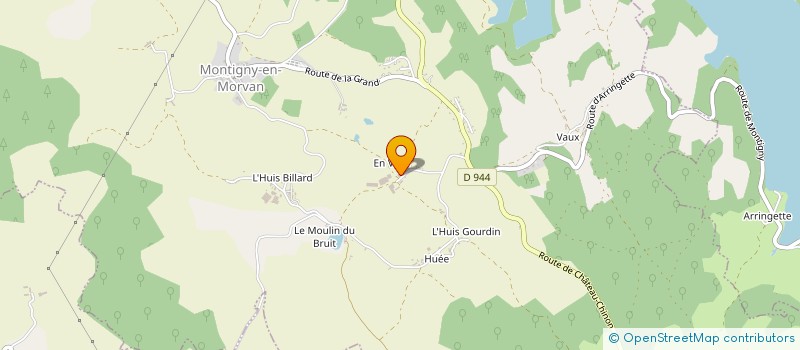 localisation de l'entreprise SAS MORVAN ENERGIES  MONTIGNY-EN-MORVAN