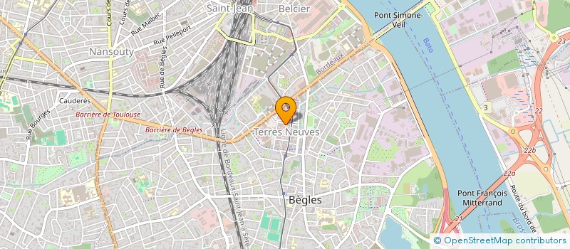 localisation de l'entreprise SAS MOTIV à BEGLES