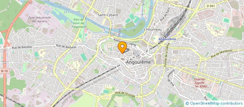 localisation de l'entreprise SAS MOUFID EL MEHDI à ANGOULEME