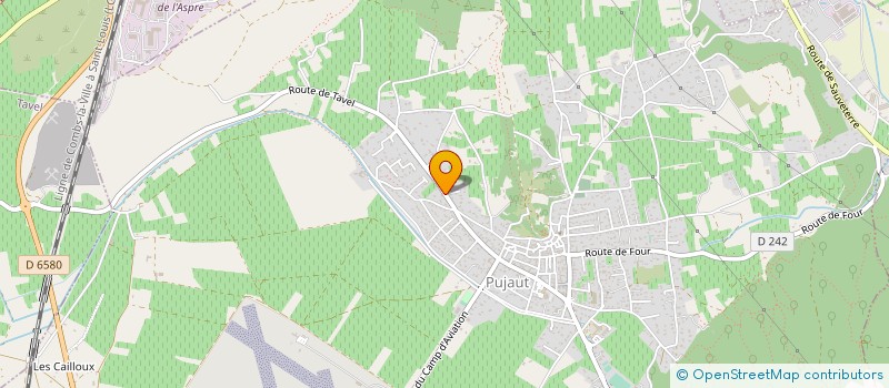 localisation de l'entreprise SAS MOULIN à PUJAUT