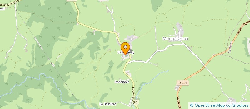 localisation de l'entreprise SAS MOUNTAIN  MONTPEYROUX