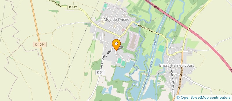 localisation de l'entreprise SAS MOY DE L'AISNE FOR EVER à MOY-DE-L'AISNE