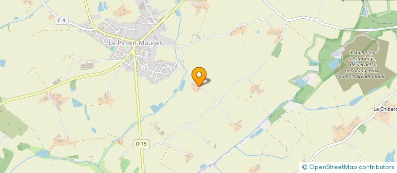 localisation de l'entreprise SAS MPM GREEN  BEAUPREAU-EN-MAUGES