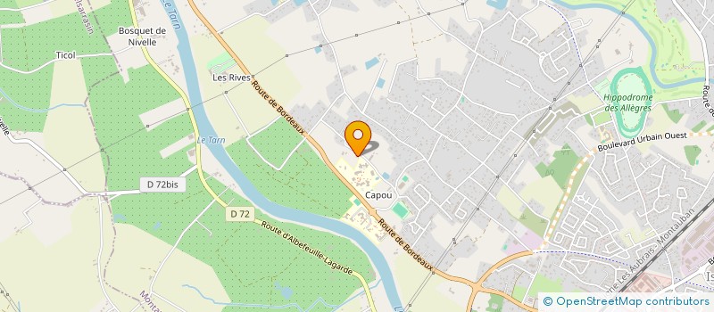 localisation de l'entreprise SAS MPS à MONTAUBAN