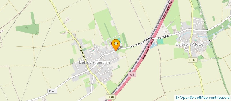 localisation de l'entreprise SAS MPV ENERGY  IZEL-LES-EQUERCHIN