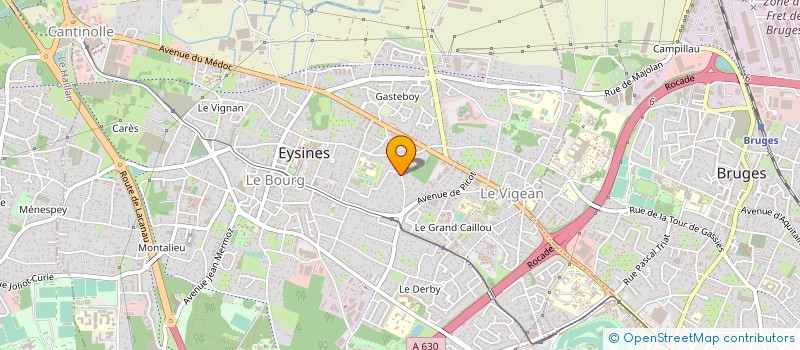 localisation de l'entreprise SAS MR CONCEPT BORDEAUX OUEST à EYSINES