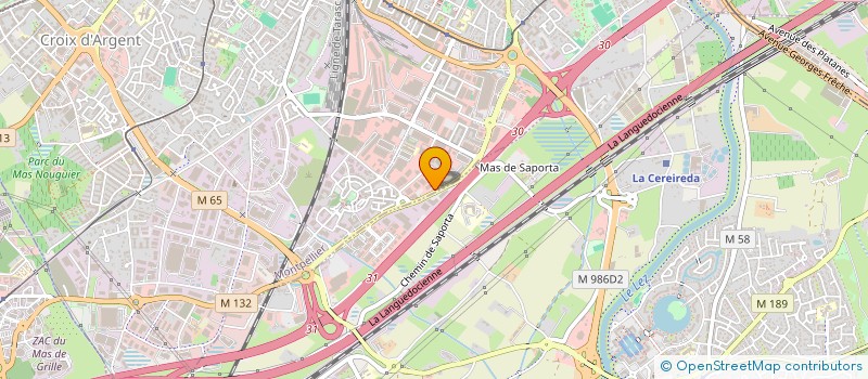 localisation de l'entreprise SAS MRFW  JUVIGNAC