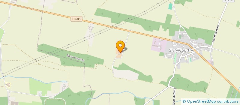 localisation de l'entreprise SAS MRN TP ENVIRONNEMENT à SIVRY-COURTRY