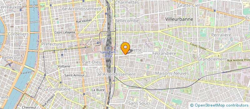 localisation de l'entreprise SAS MSC IMMO TECH à LYON