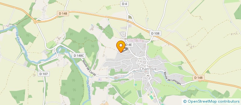 localisation de l'entreprise SAS MT CHARROUX  CHARROUX