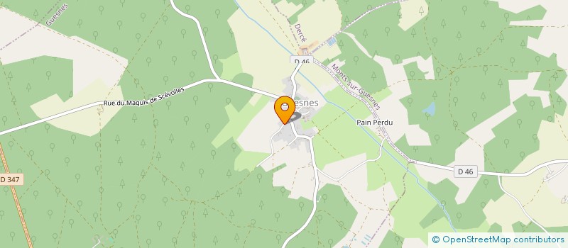 localisation de l'entreprise SAS MT LOCATION NORD VIENNE à GUESNES
