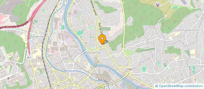 localisation de l'entreprise SAS MT POINCARE  MALZEVILLE