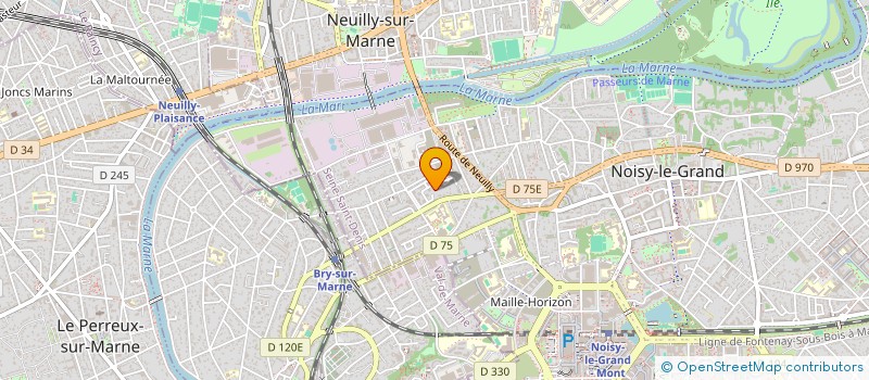 localisation de l'entreprise SAS MULTFIX DEPANNAGES  NOISY-LE-GRAND