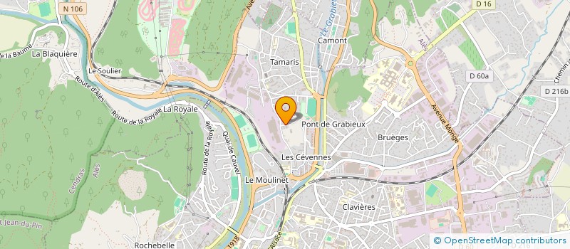 localisation de l'entreprise SAS MULTI SERVICES à ALES
