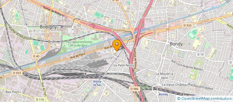 localisation de l'entreprise SAS MULTI SERVICES BAT à NOISY-LE-SEC