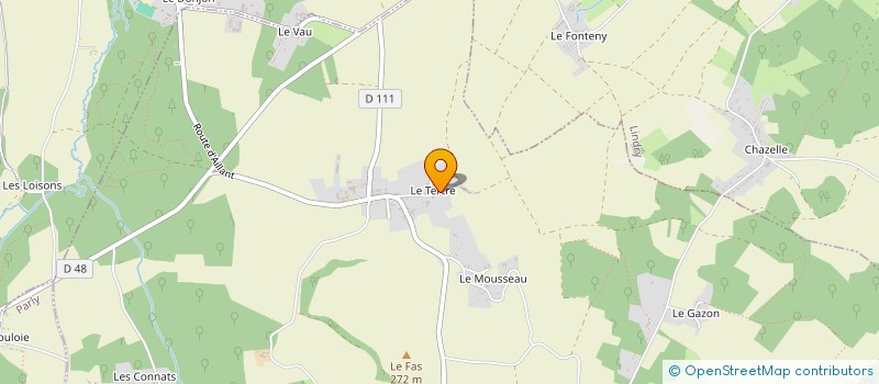 localisation de l'entreprise SAS MULTIBATI 89  POURRAIN