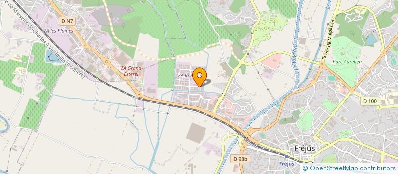 localisation de l'entreprise SAS MULTIPASS à FREJUS