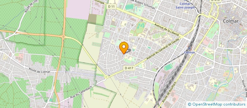 localisation de l'entreprise SAS MUTLU  COLMAR