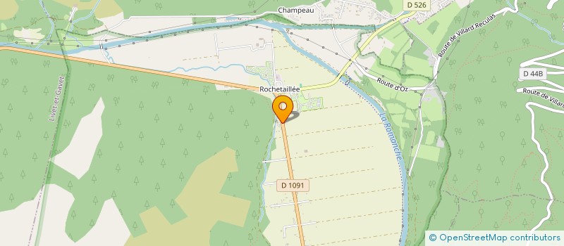 localisation de l'entreprise SAS MUZELLE  LE BOURG-D'OISANS