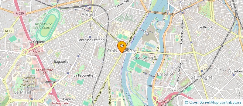 localisation de l'entreprise SAS MY AUDITION  TOULOUSE