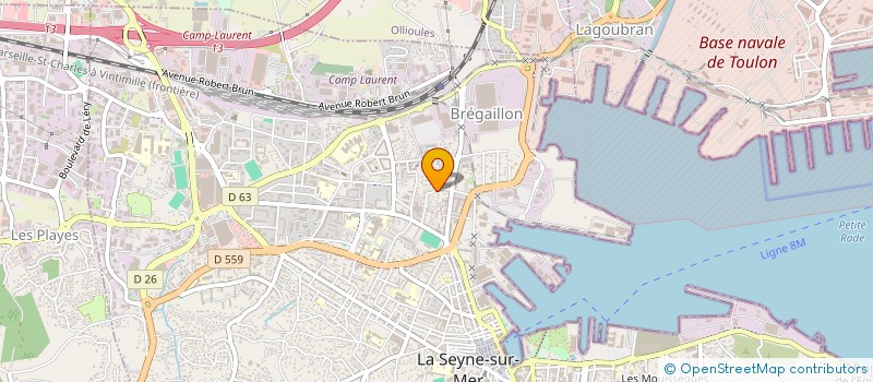 localisation de l'entreprise SAS MY WAY LOGISTIC & TRANSPORTS à LA SEYNE-SUR-MER