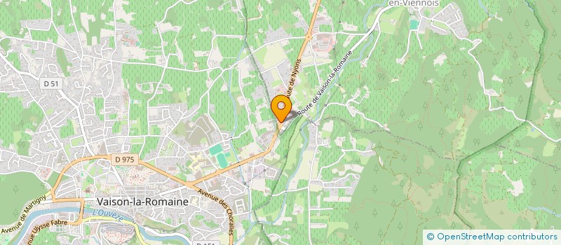 localisation de l'entreprise SAS N.E.R.  SAINT-ROMAIN-EN-VIENNOIS