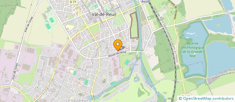 localisation de l'entreprise SAS NABILA à VAL-DE-REUIL