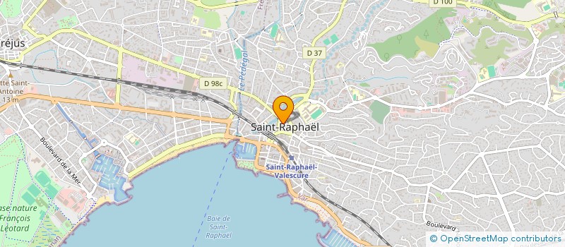 localisation de l'entreprise SAS NANA'S à SAINT-RAPHAEL