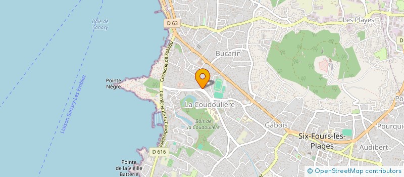 localisation de l'entreprise SAS NARCISO à SIX-FOURS-LES-PLAGES