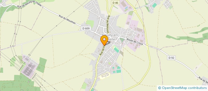 localisation de l'entreprise SAS NATALB  NEUILLY-EN-THELLE