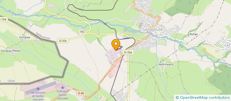 localisation de l'entreprise SAS NATURVAN  SAILLAGOUSE