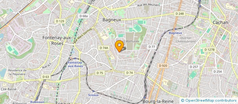 localisation de l'entreprise SAS NAVEEGA à BAGNEUX
