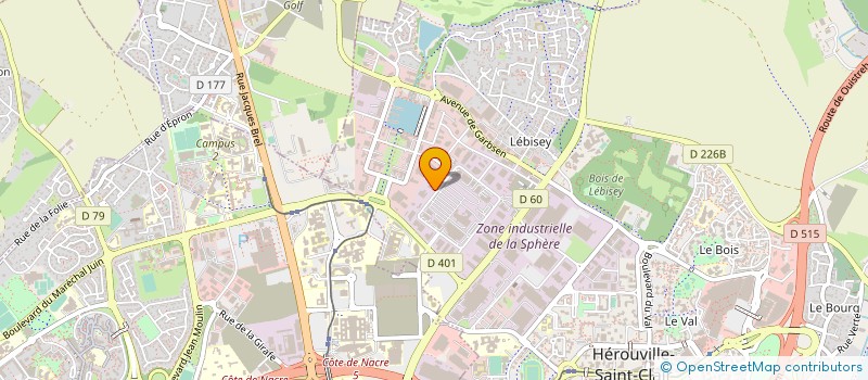 localisation de l'entreprise SAS NAVI à HEROUVILLE-SAINT-CLAIR