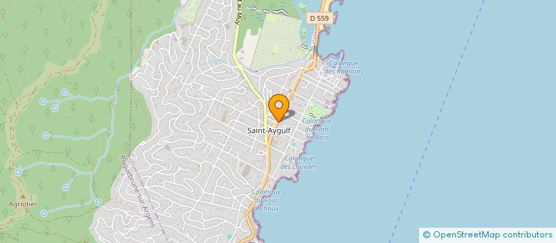 localisation de l'entreprise SAS NBI à FREJUS