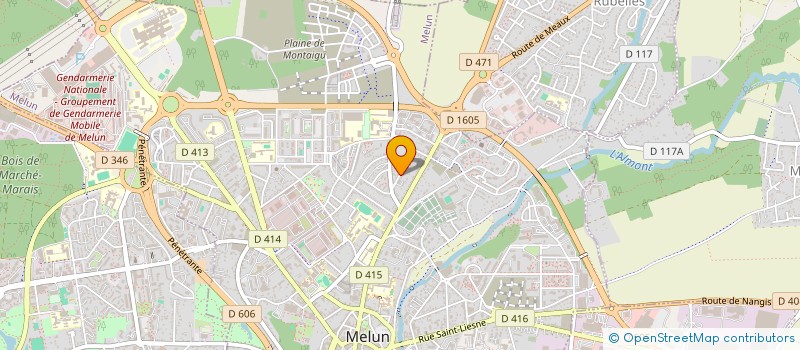 localisation de l'entreprise SAS NC PREVENTION à MELUN