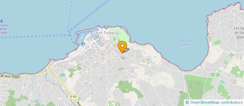 localisation de l'entreprise SAS NELLA à SAINT-TROPEZ