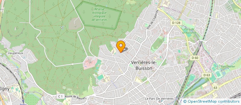 localisation de l'entreprise SAS NEPTUNE à VERRIERES-LE-BUISSON
