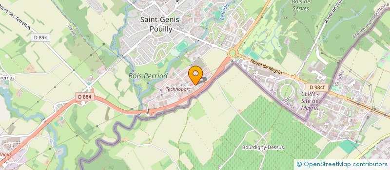 localisation de l'entreprise SAS NET-ZERO IMPACT à SAINT-GENIS-POUILLY