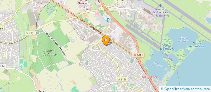 localisation de l'entreprise SAS NEWPORT à PEROLS