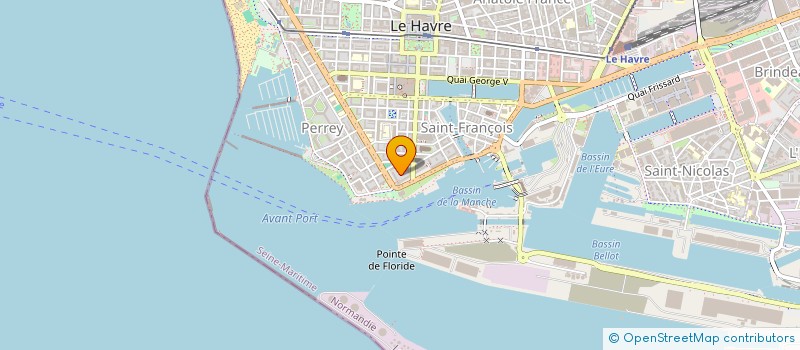 localisation de l'entreprise SAS NEXT DRIVE à LE HAVRE