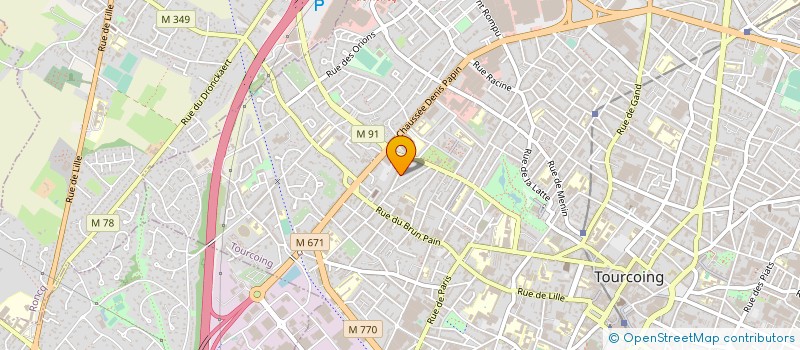localisation de l'entreprise SAS NFH TRANSPORTS  PARIS