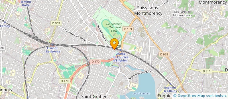 localisation de l'entreprise SAS NGK à EAUBONNE