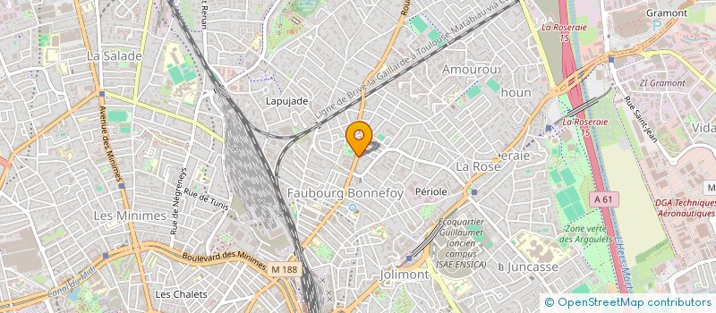 localisation de l'entreprise SAS NGO à TOULOUSE
