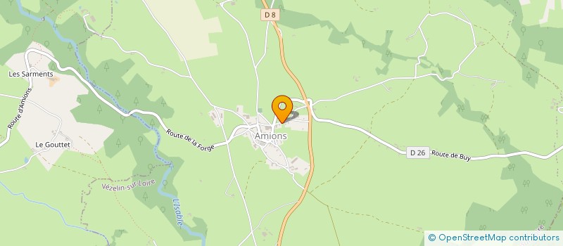 localisation de l'entreprise SAS NICOLAS GARDANT  SAINT-POLGUES