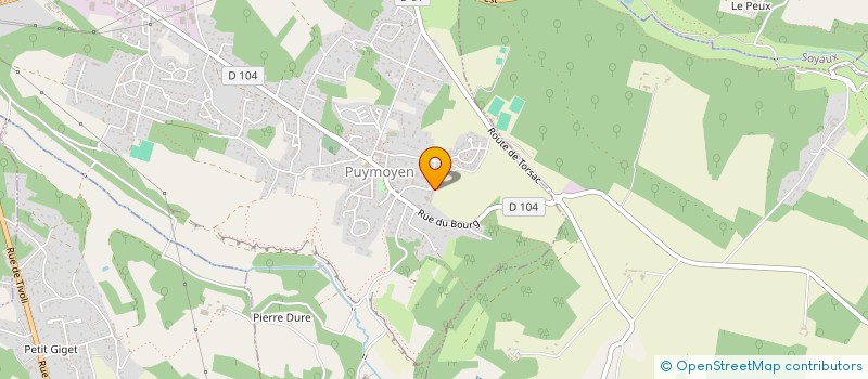 localisation de l'entreprise SAS NICOLEAU à PUYMOYEN