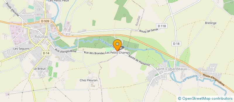 localisation de l'entreprise SAS NIEL ENERGIE à ROUILLAC
