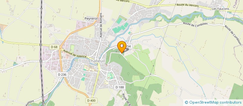 localisation de l'entreprise SAS NIGHT MUSIC à CHABEUIL