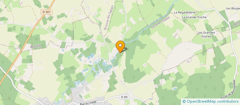 localisation de l'entreprise SAS NIMAT  ROUPERROUX-LE-COQUET